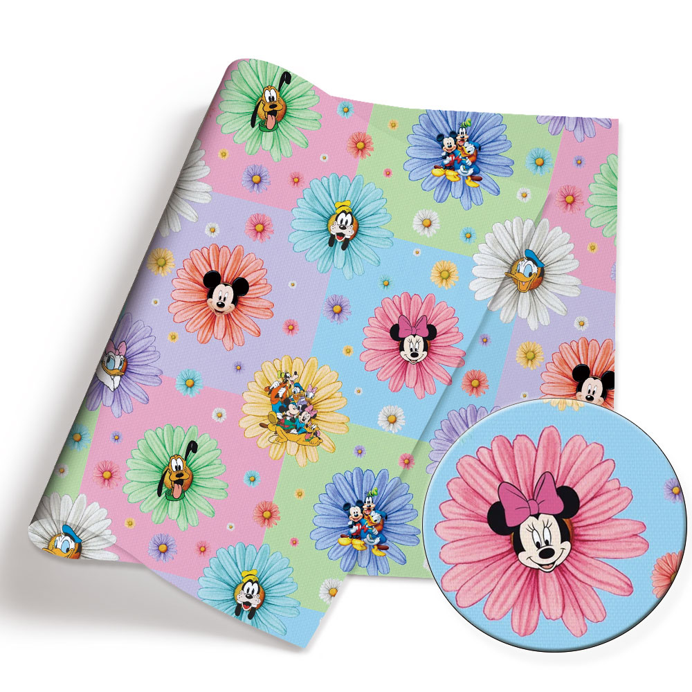 Home Textiles Brands - Tela de dibujos animados de la