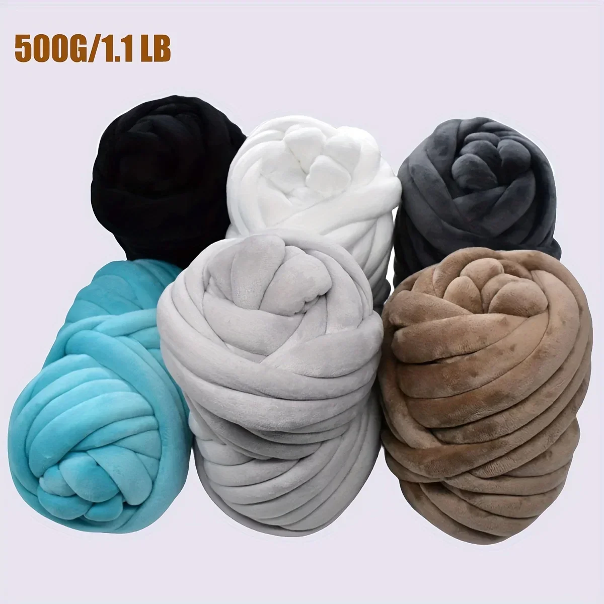 Throw Blanket Chunky Knit - 1 hilo grueso y suave gigante,