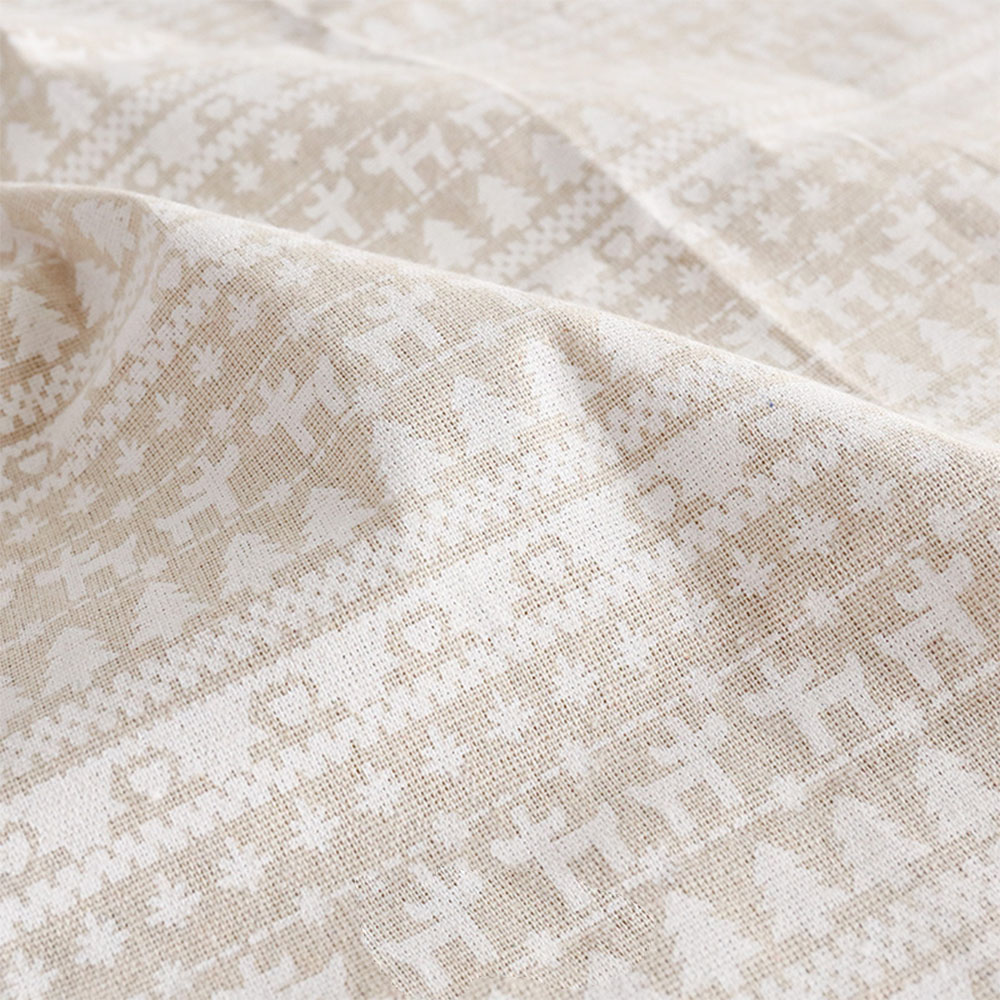 Tela de lino y algodón con est - Home Textiles Importers In Usa reseña y precio