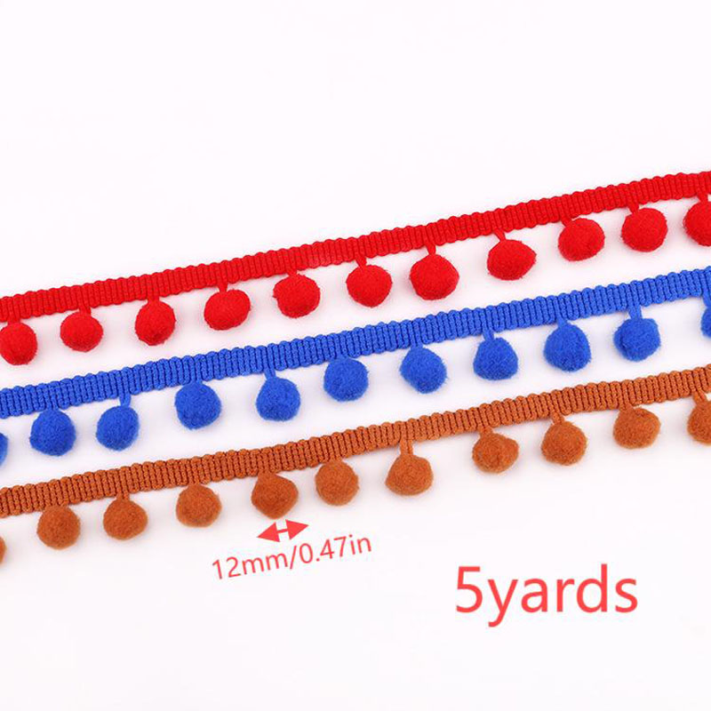 Cinta de encaje con pompón de  - Home Textiles Discount reseña y precio