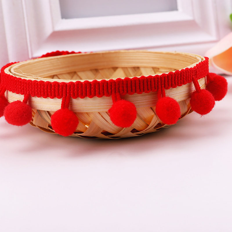 Cinta de encaje con pompón de  - Home Textiles Discount reseña y precio
