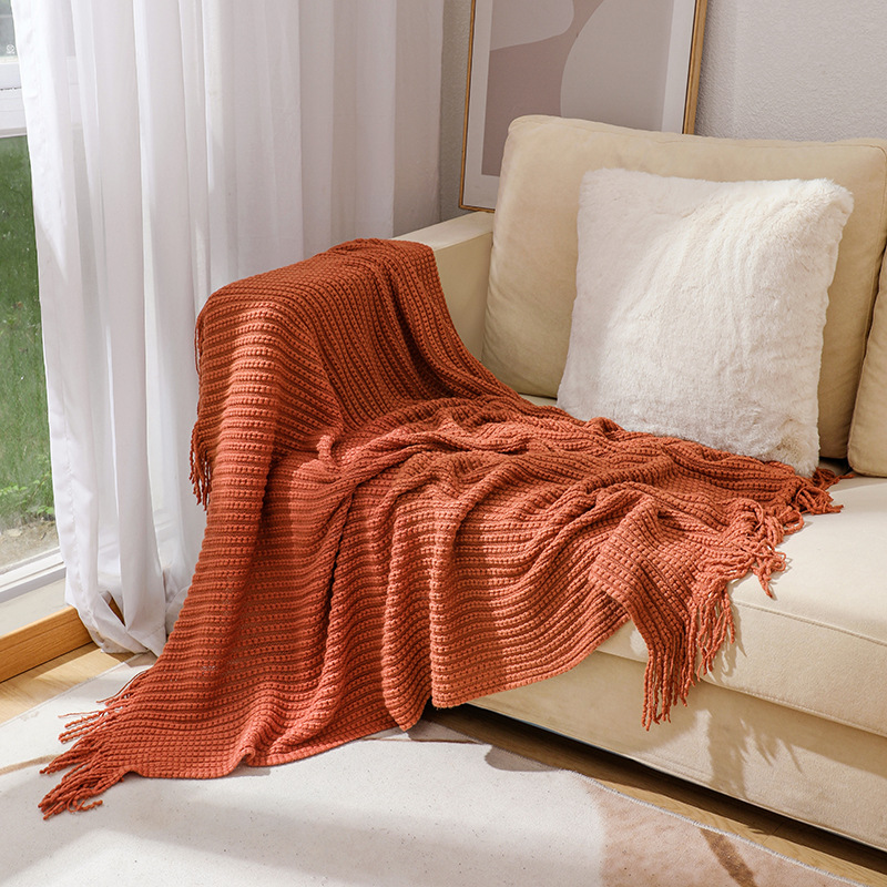 Manta nórdica de ciudad textil - Throw Blanket Chunky Knit reseña y precio
