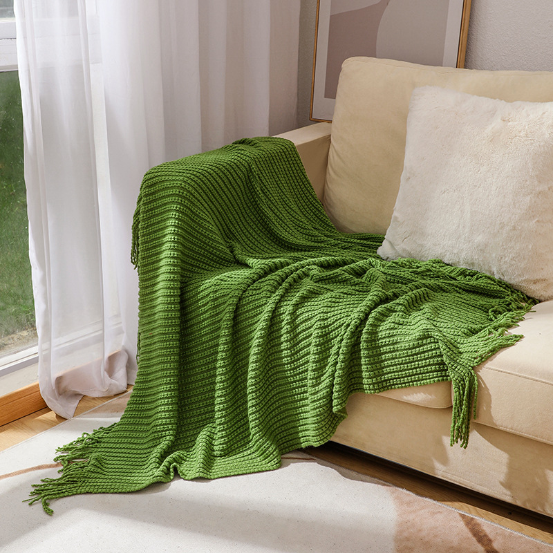 Manta nórdica de ciudad textil - Throw Blanket Chunky Knit reseña y precio