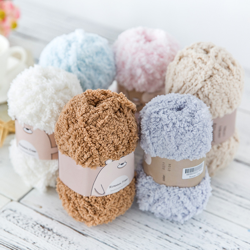 50g/bola de hilo grueso de lan - Throw Blanket Chunky Knit reseña y precio