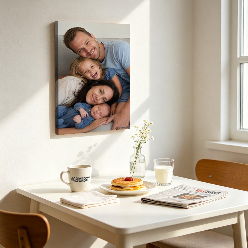 Cuadro de pared con fotografía - Home Textiles Usa reseña y precio